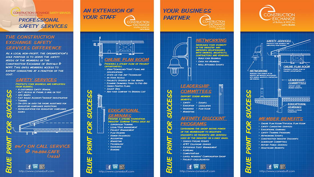 Construction Exchange of Buffalo & Western New York (WNY), Inc. banner design