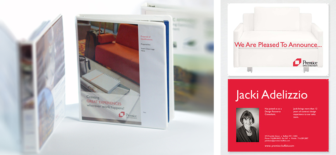 Prentice Office Environments Strategic messaging, packaging, presentations and proposals